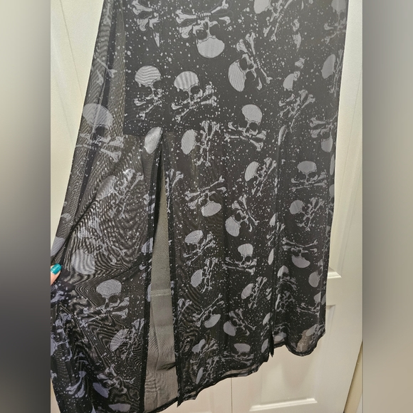 killstar waxwork maxi skirt size XL - Picture 4 of 4